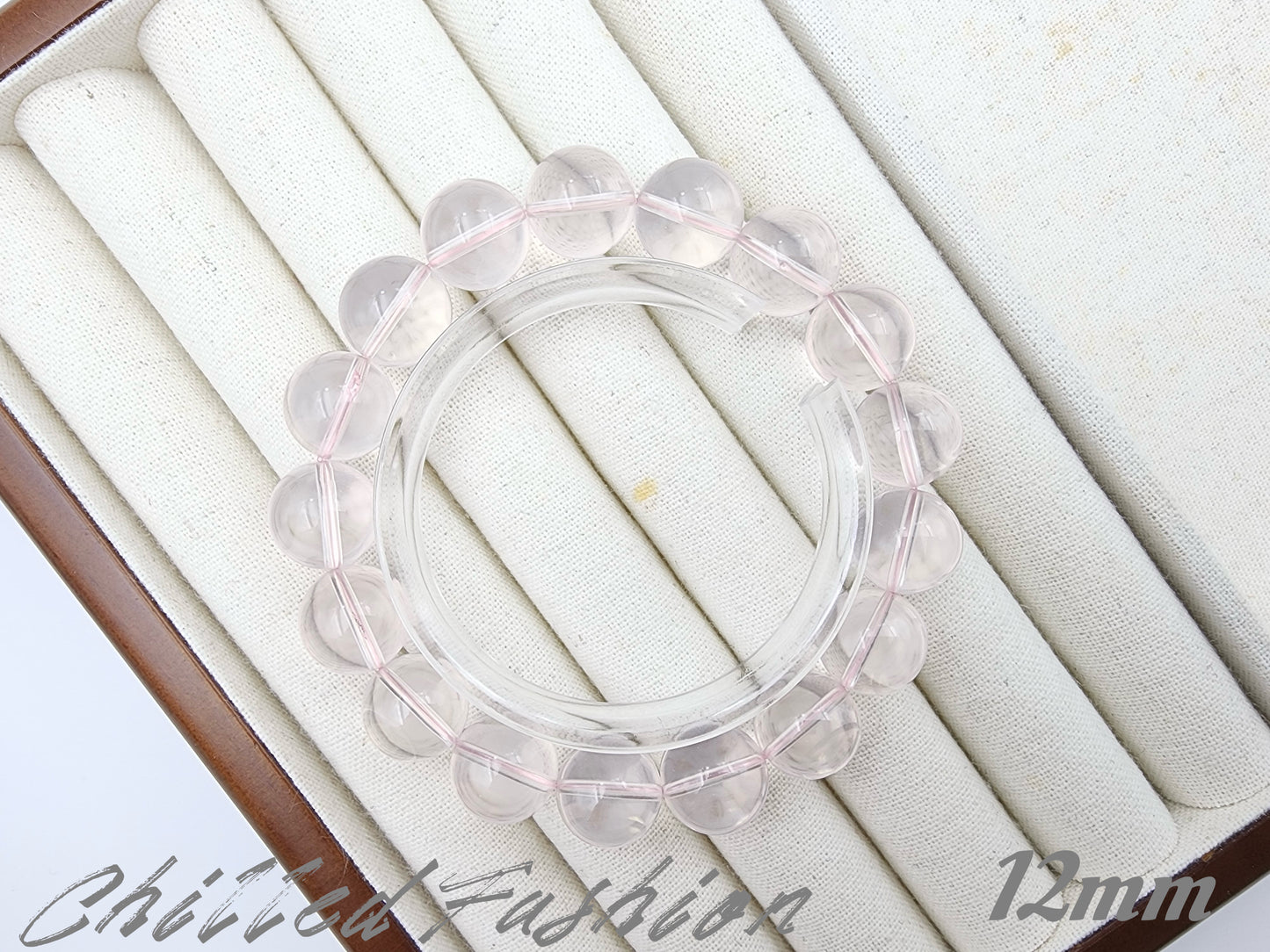 [Bracelet] Light Pink Mozambique Rose Quartz Bracelet