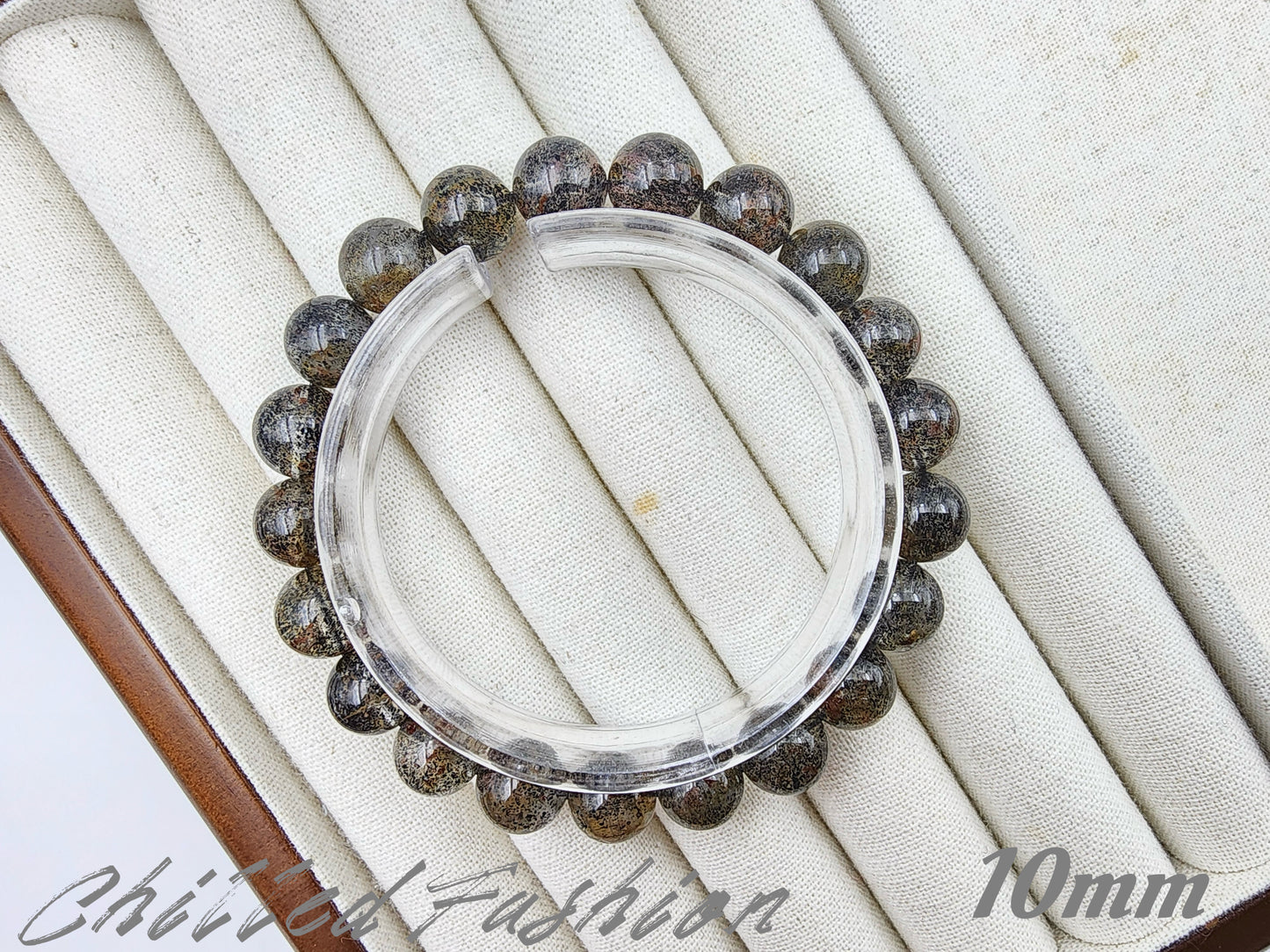 [Bracelet] Balance & Protection Bracelet: Black Strawberry Quartz 黑草莓