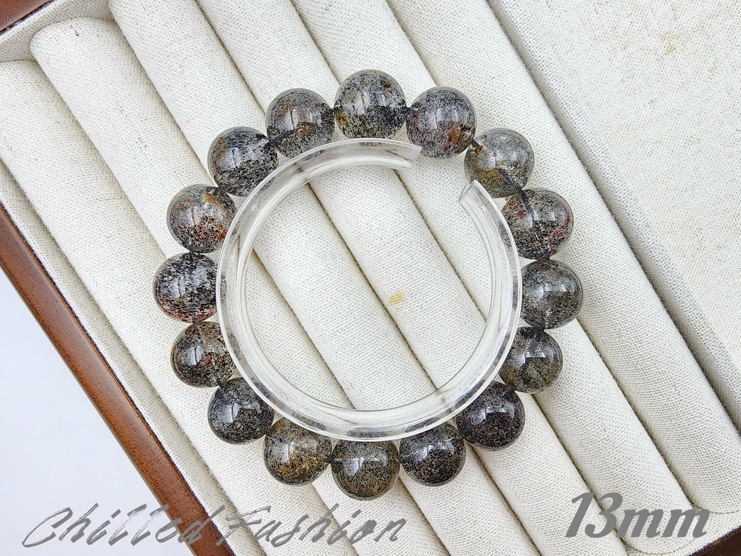 [Bracelet] Balance & Protection Bracelet: Black Strawberry Quartz 黑草莓