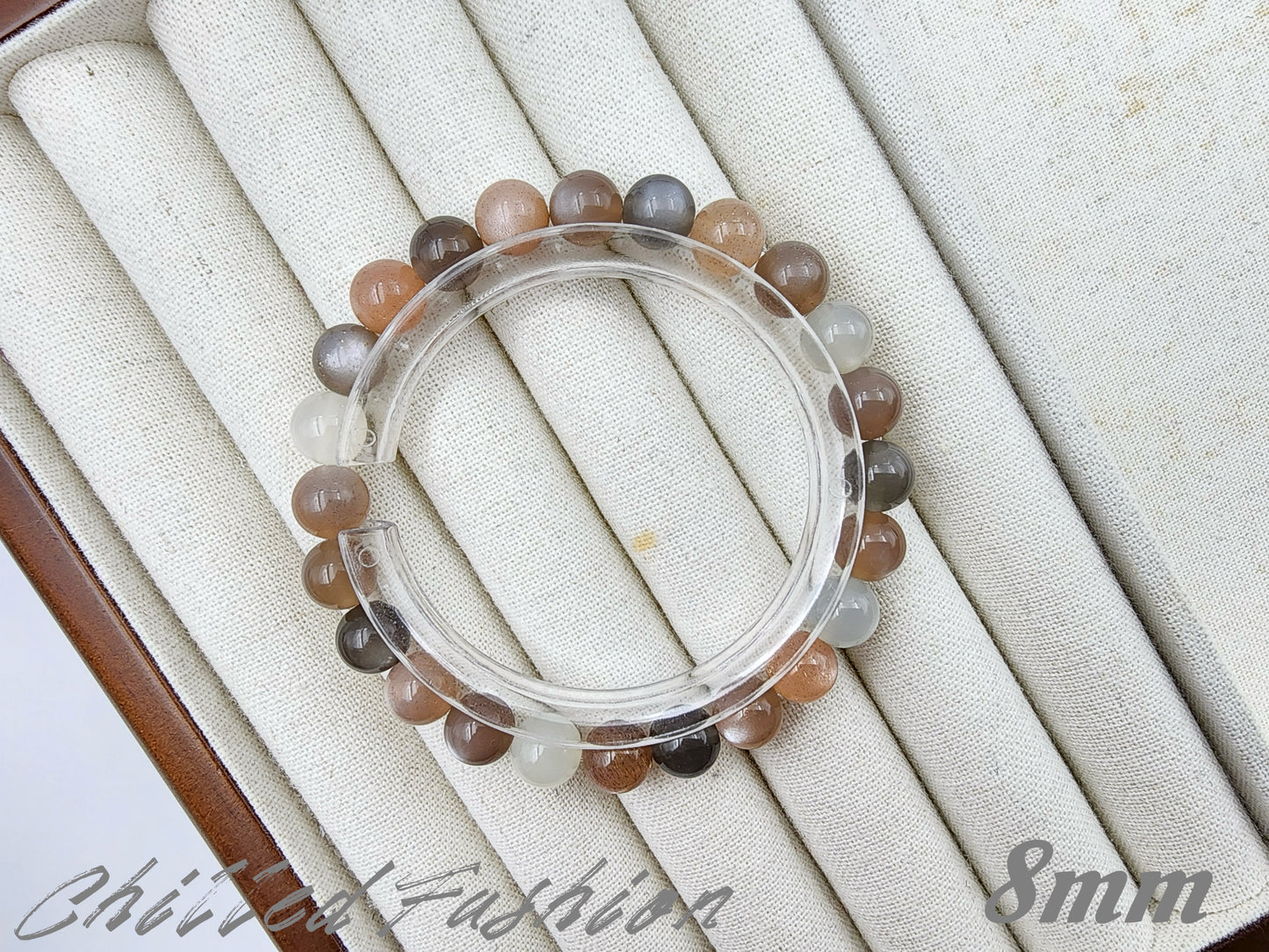 [Bracelet] Mixed Color Moonstone Bracelet