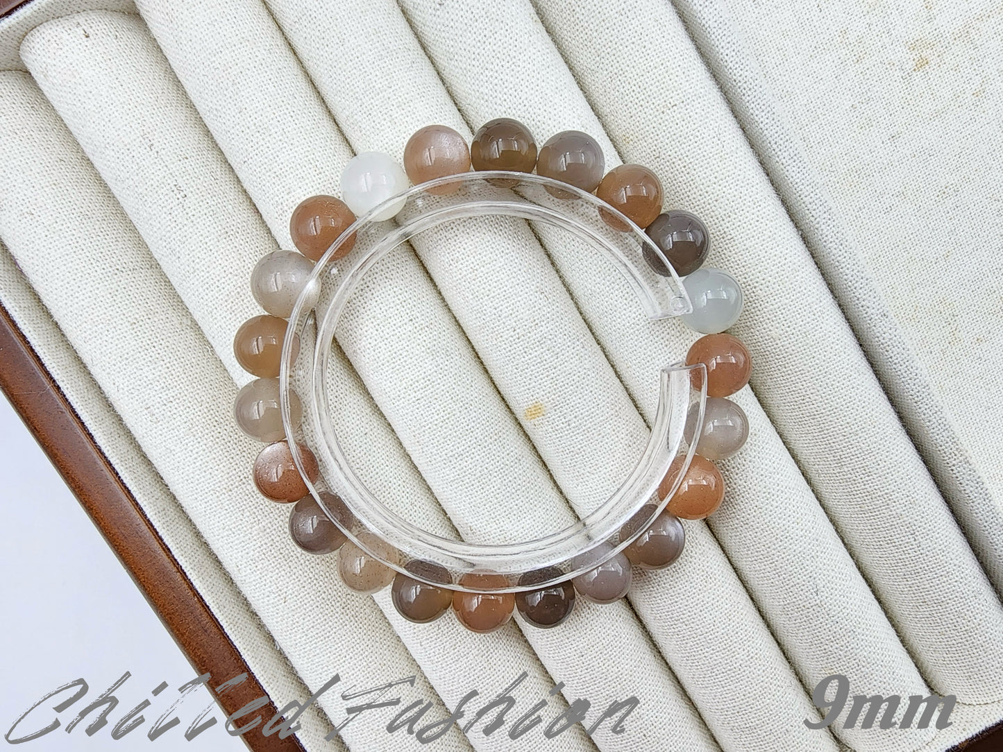 [Bracelet] Mixed Color Moonstone Bracelet