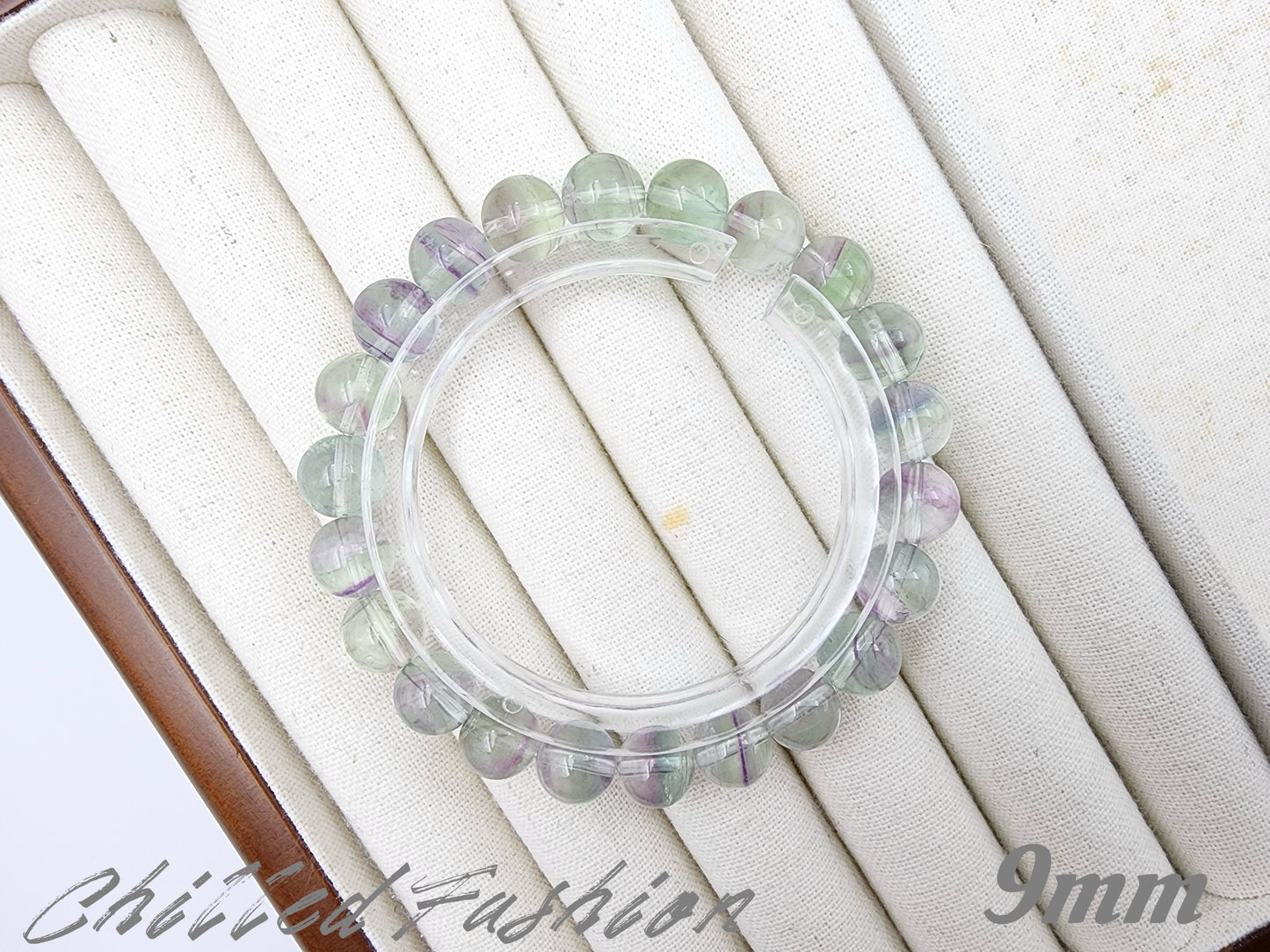 [Bracelet] Dreamy Rainbow Fluorite Bracelet