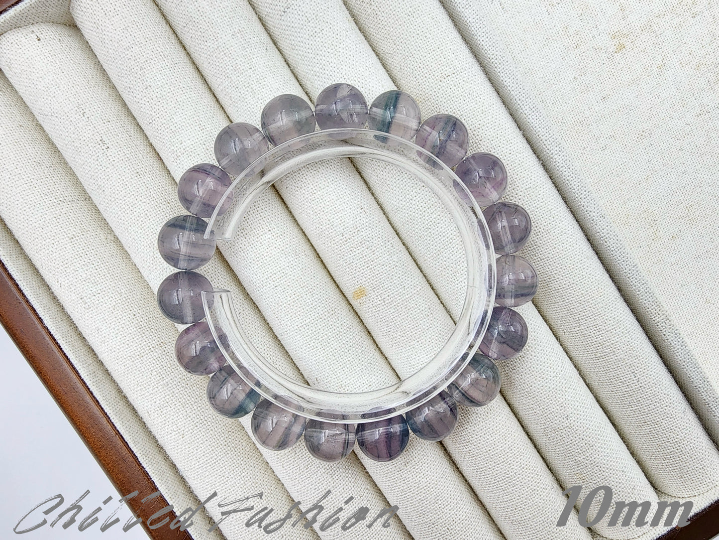 [Bracelet] Fluorite Bracelet with Dreamy Bands