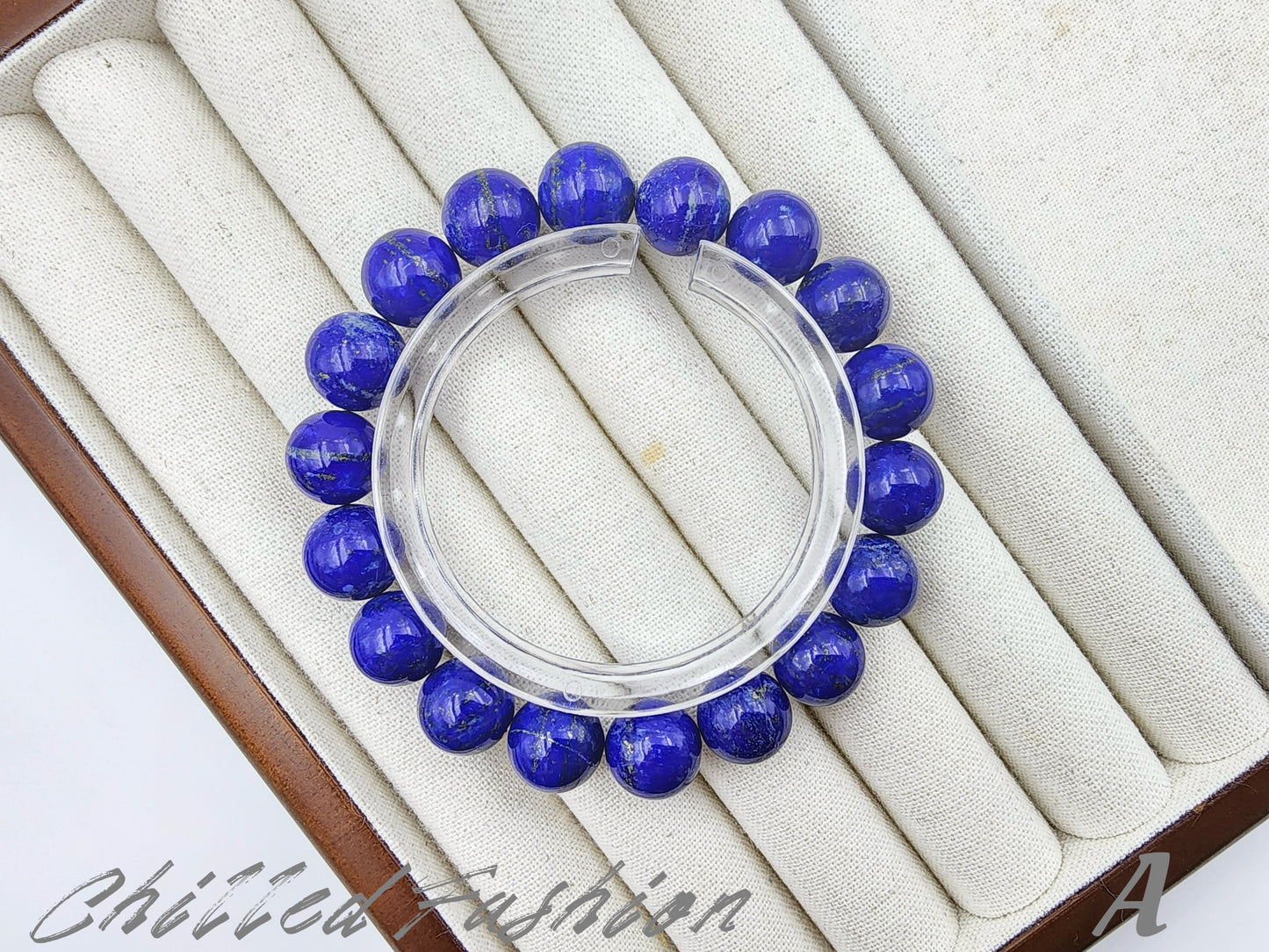 [Bracelet] 11mm Lapis Lazuli Bracelet
