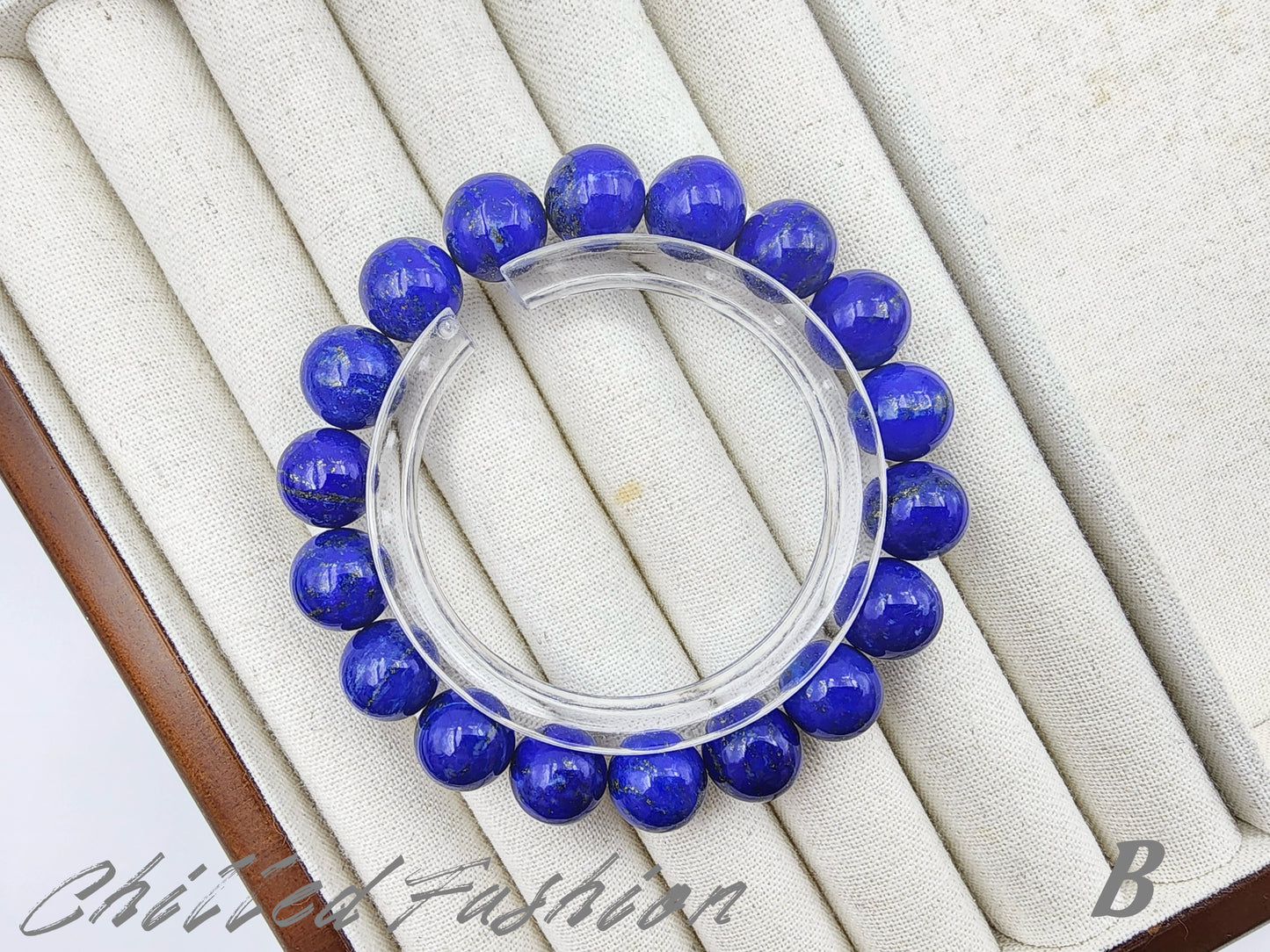[Bracelet] 11mm Lapis Lazuli Bracelet