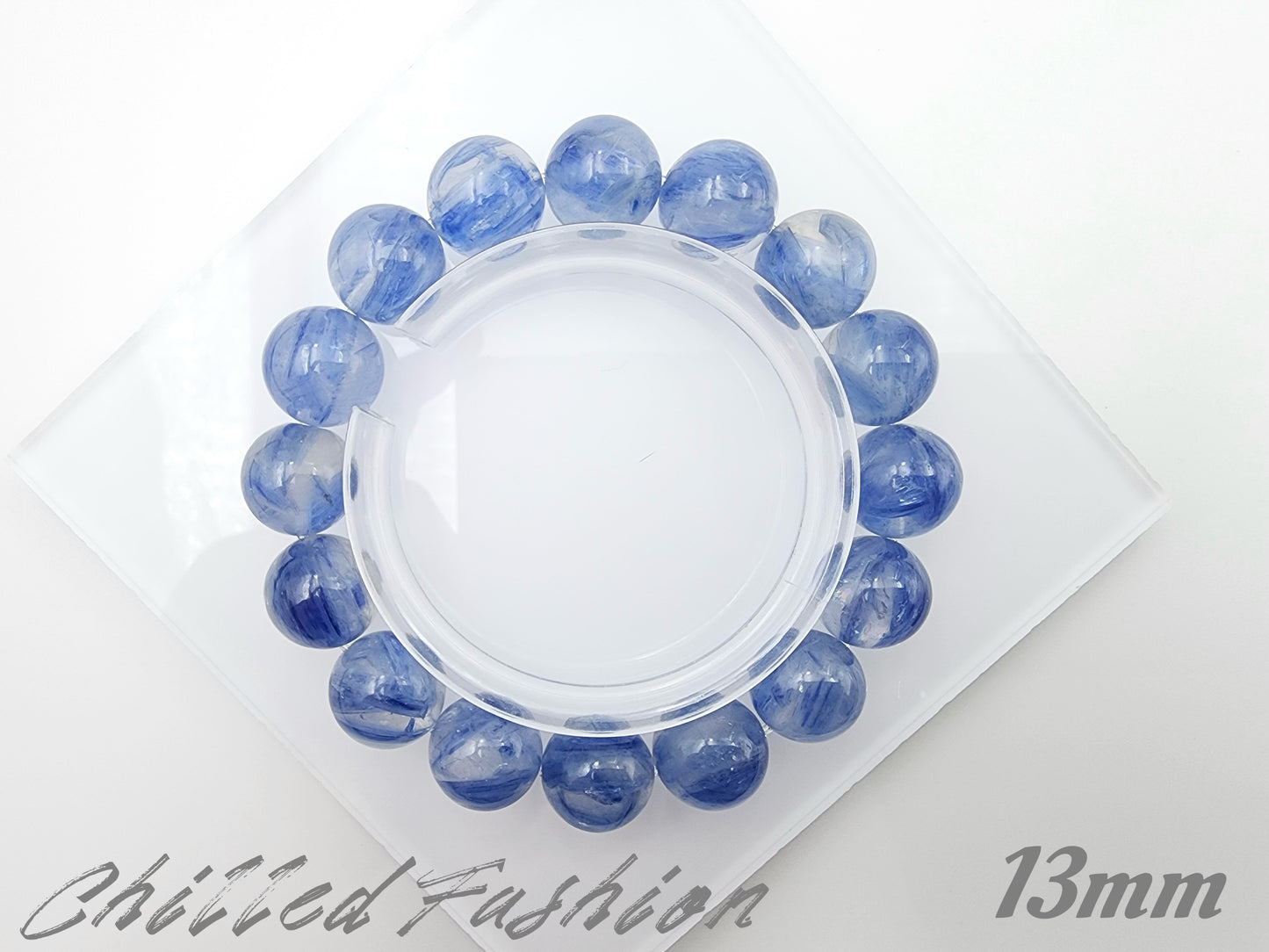 [Bracelet] Natural Blue Kyanite Bracelet