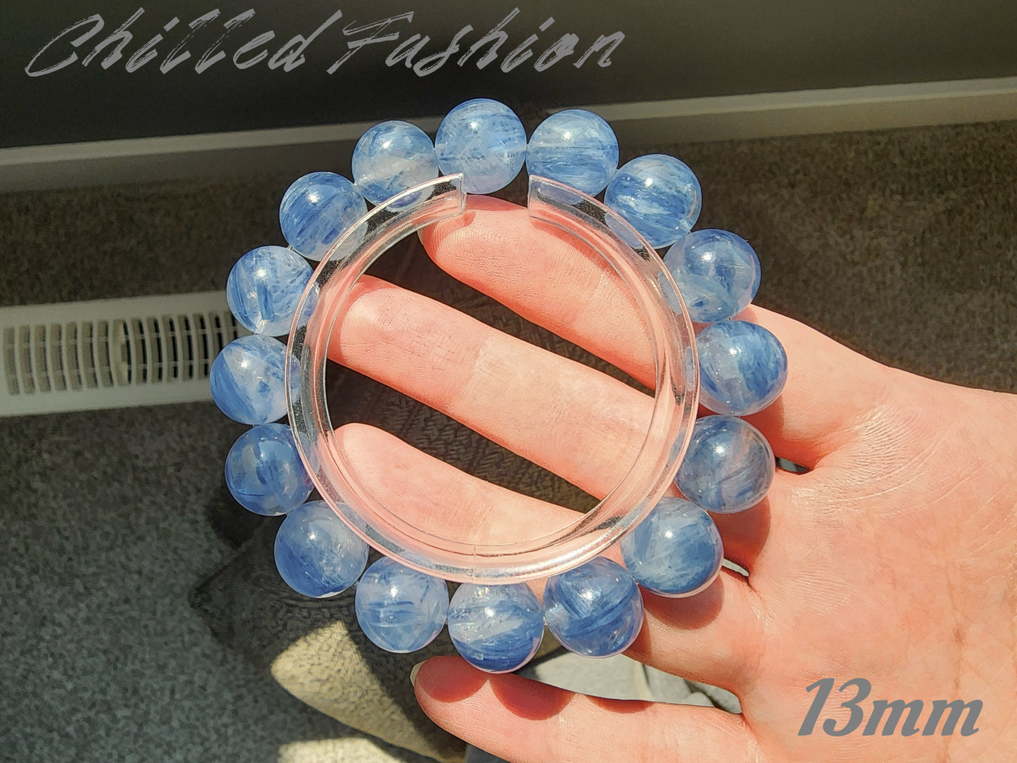 [Bracelet] Natural Blue Kyanite Bracelet
