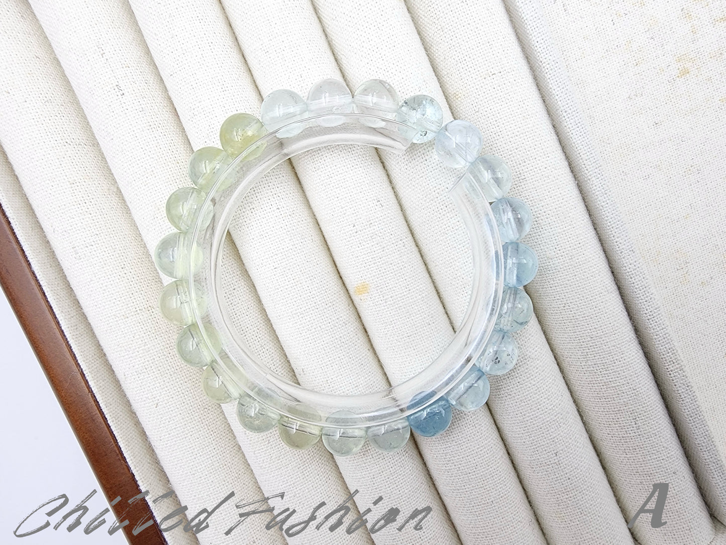 [Bracelet] 8mm Beryl Aquamarine Bracelet