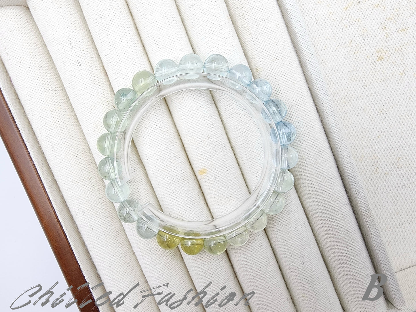 [Bracelet] 8mm Beryl Aquamarine Bracelet
