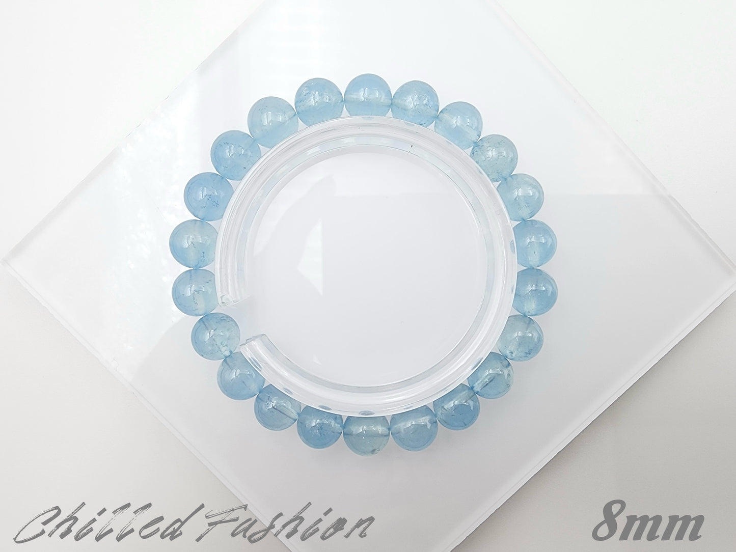 [Bracelet] Natural Aquamarine Bracelet