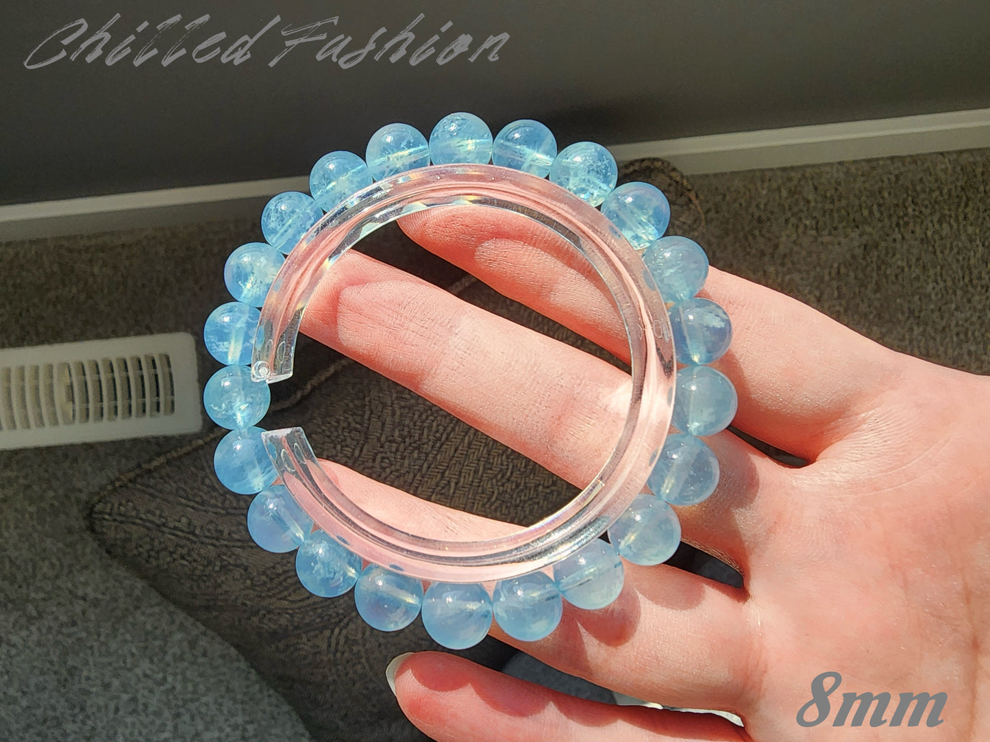 [Bracelet] Natural Aquamarine Bracelet