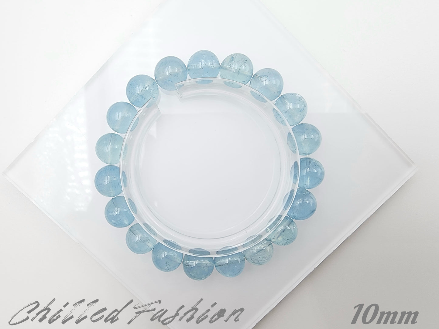 [Bracelet] Natural Aquamarine Bracelet