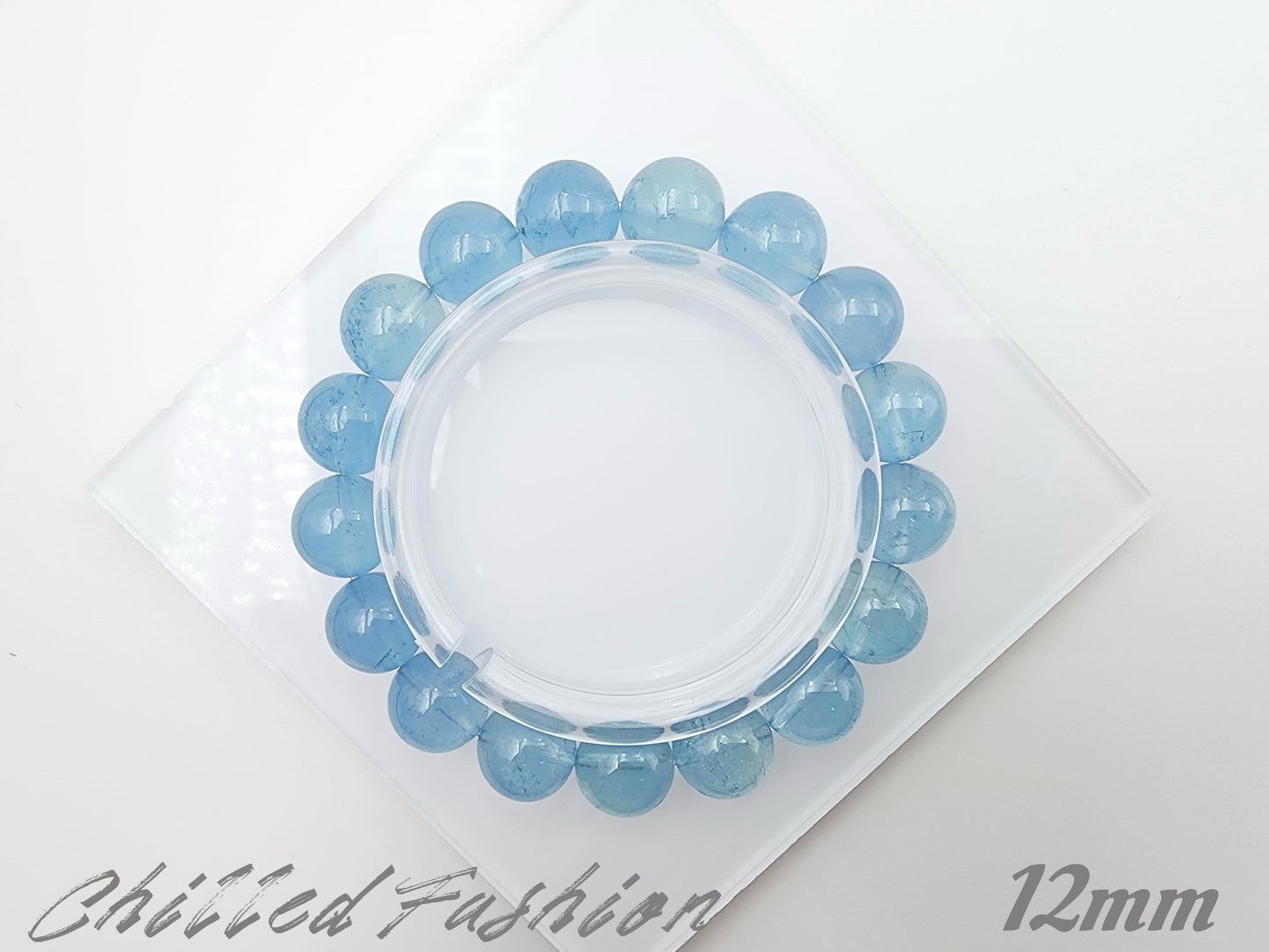 [Bracelet] Natural Aquamarine Bracelet
