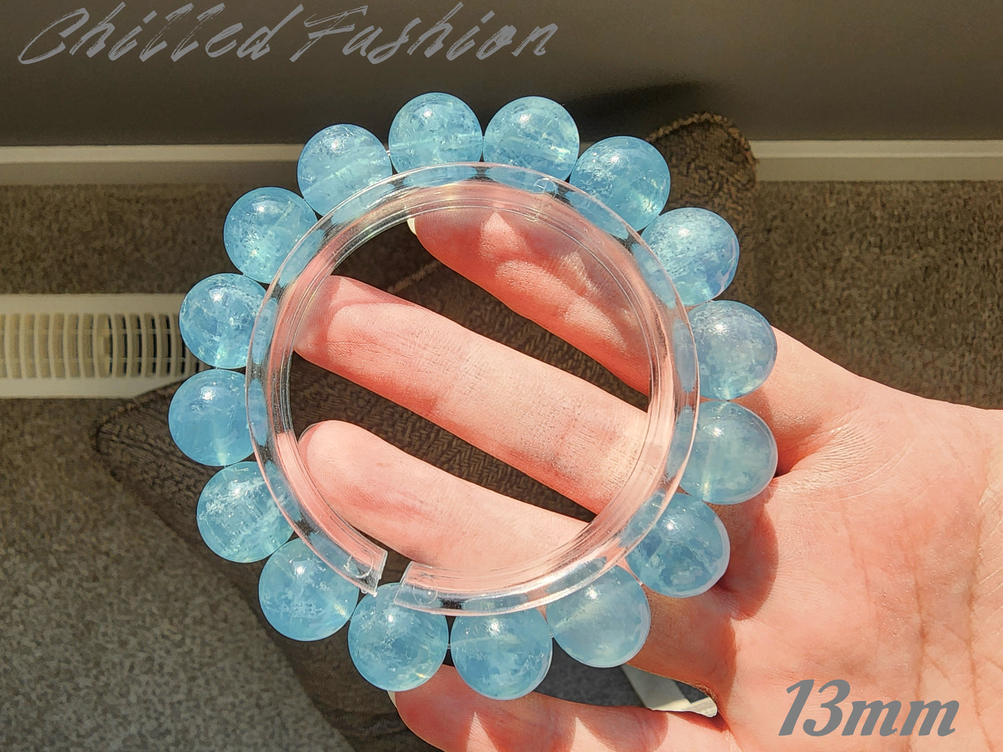 [Bracelet] Natural Aquamarine Bracelet