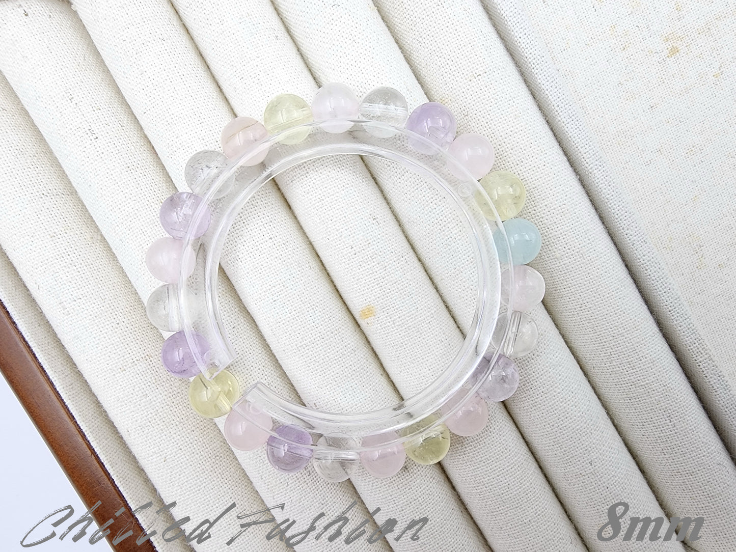 [Bracelet] Elegant Gemstone Bracelets - Clear Quartz, Rose Quartz, Lemon Quartz, Aquamarine, Amethyst - Healing Crystal Jewelry