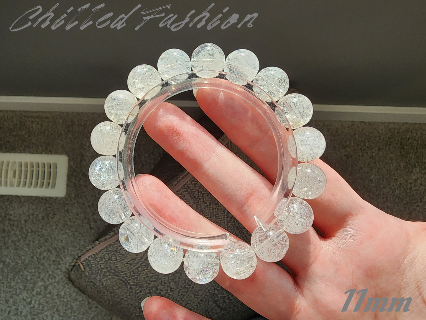 [Bracelet] Snowstorm Quartz Bracelet