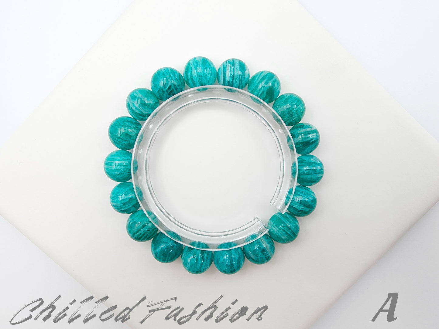 [Bracelet] 11mm Amazonite Bracelet