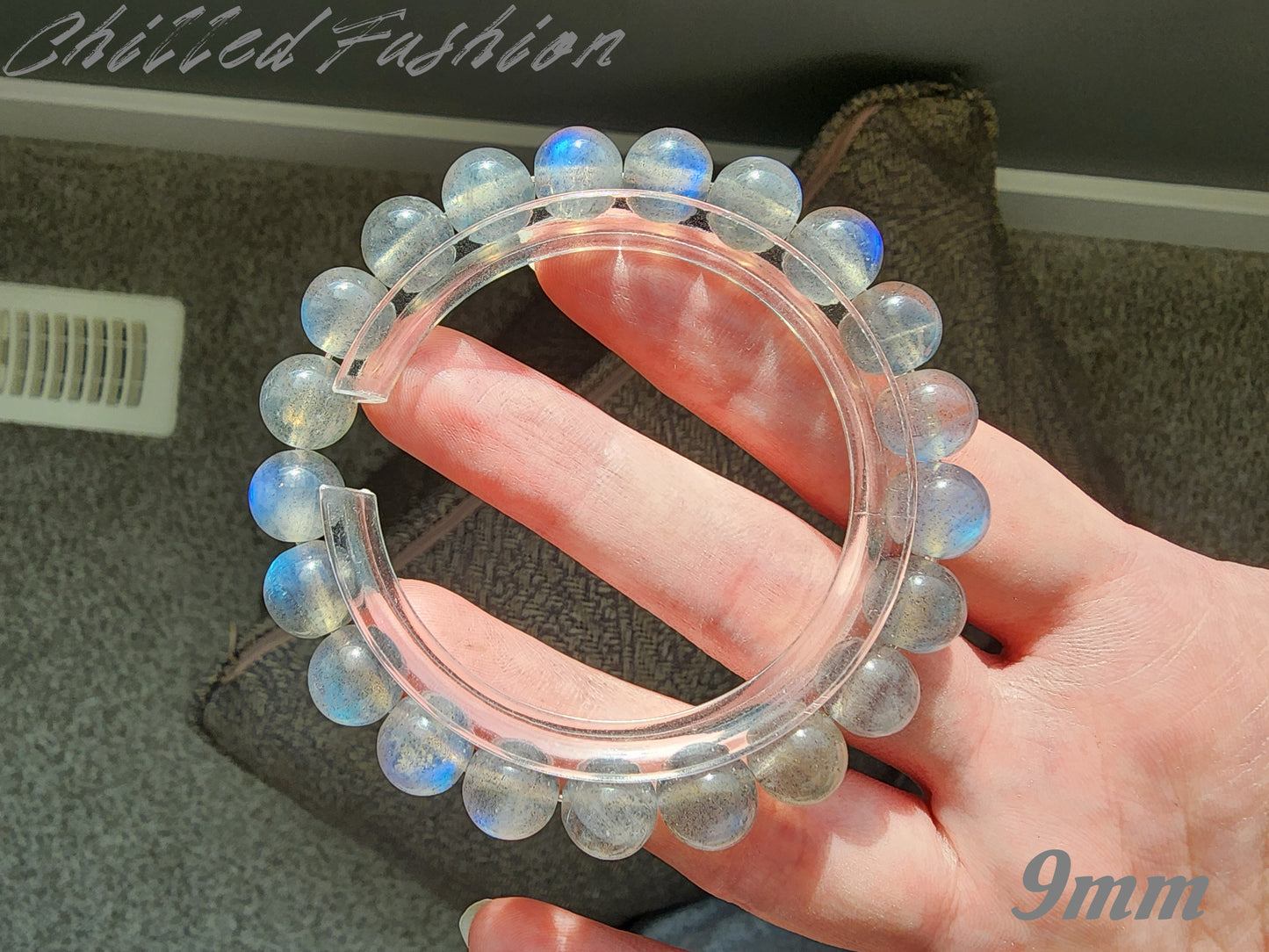 [Bracelet] Blue Flash Labradorite Bracelet