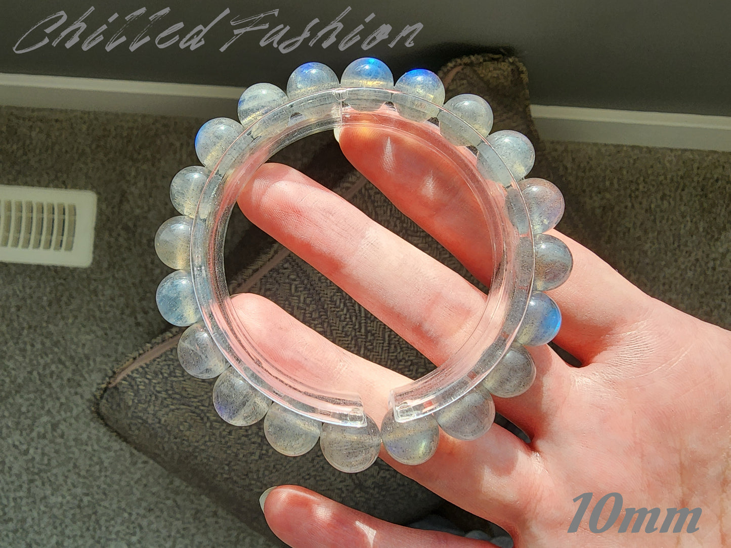 [Bracelet] Blue Flash Labradorite Bracelet