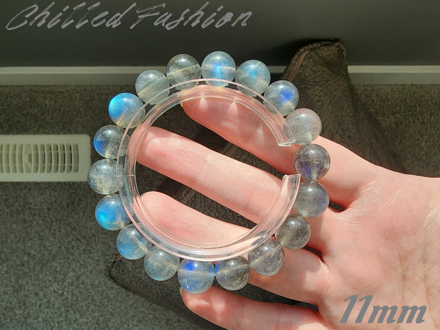 [Bracelet] Blue Flash Labradorite Bracelet