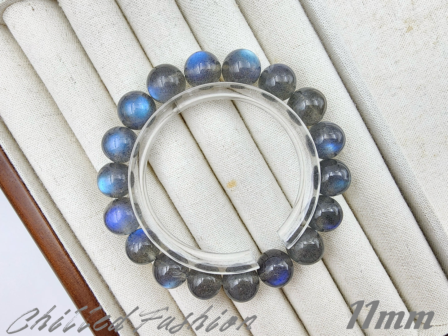 [Bracelet] Blue Flash Labradorite Bracelet