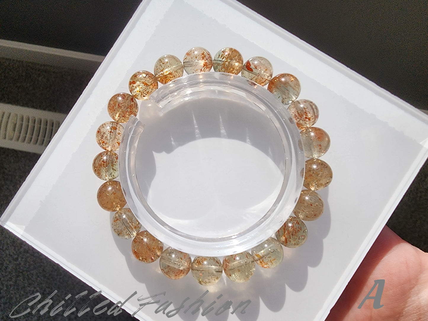 [Bracelet] 9mm Arusha Green Beryl Bracelet