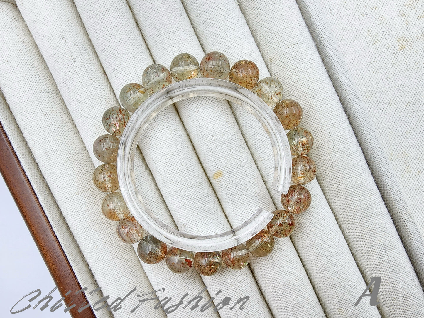 [Bracelet] 9mm Arusha Green Beryl Bracelet