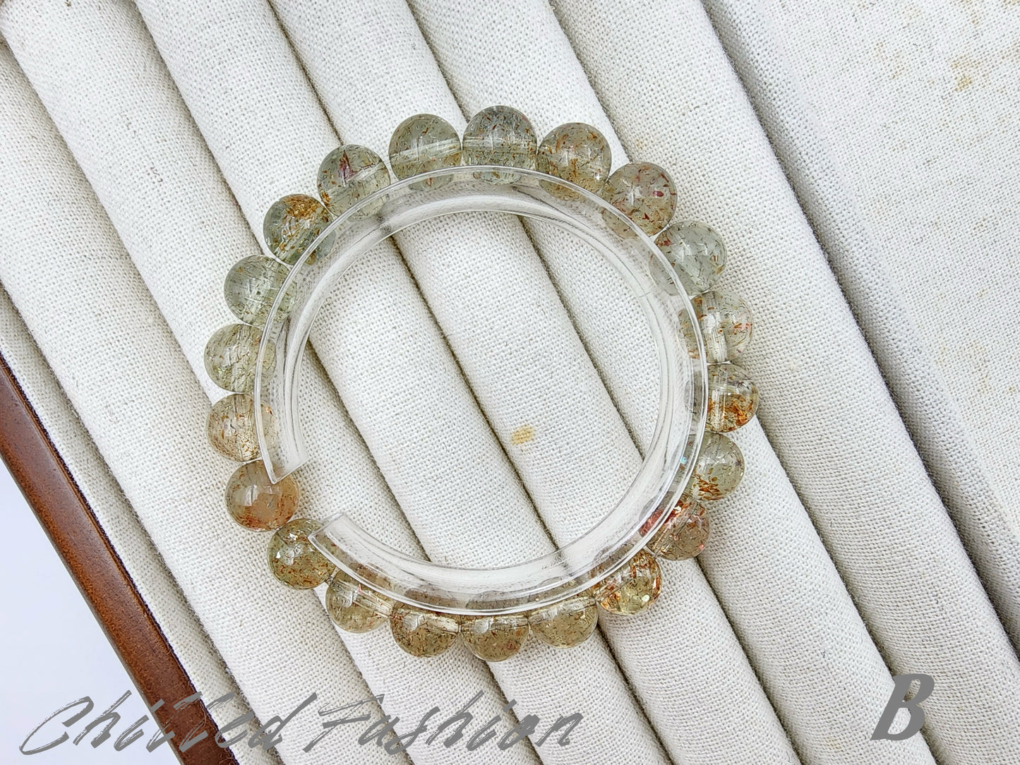 [Bracelet] 9mm Arusha Green Beryl Bracelet