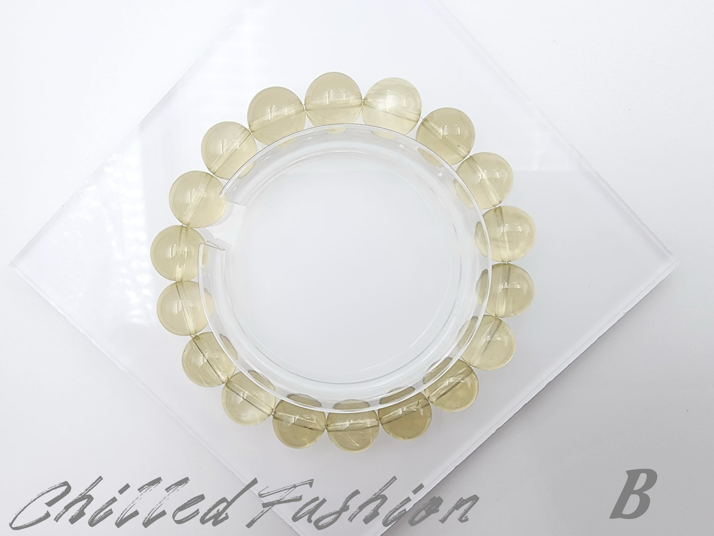[Bracelet] 11mm Golden Feldspar Bracelet