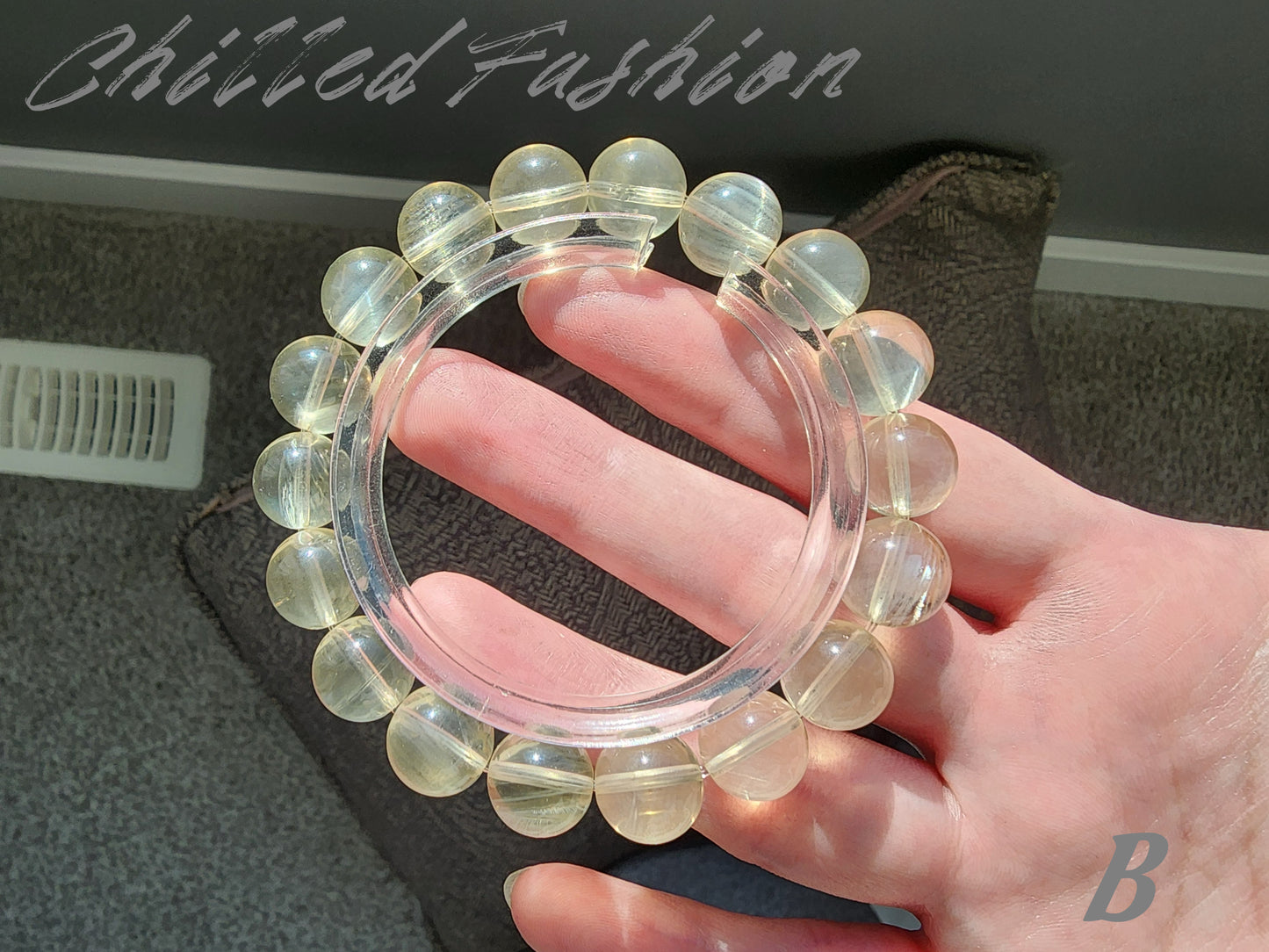 [Bracelet] 11mm Golden Feldspar Bracelet