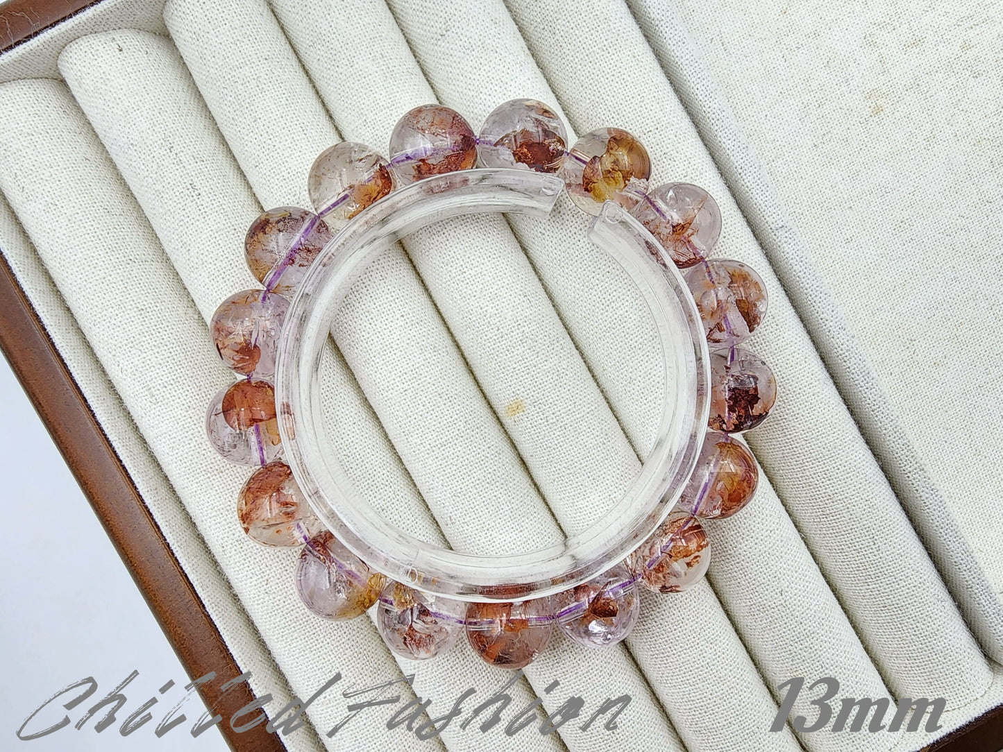 [Bracelet] Hematoid Amethyst Bracelet