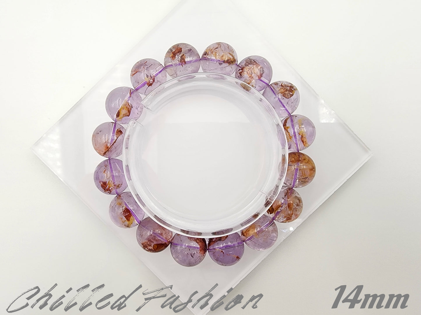 [Bracelet] Hematoid Amethyst Bracelet