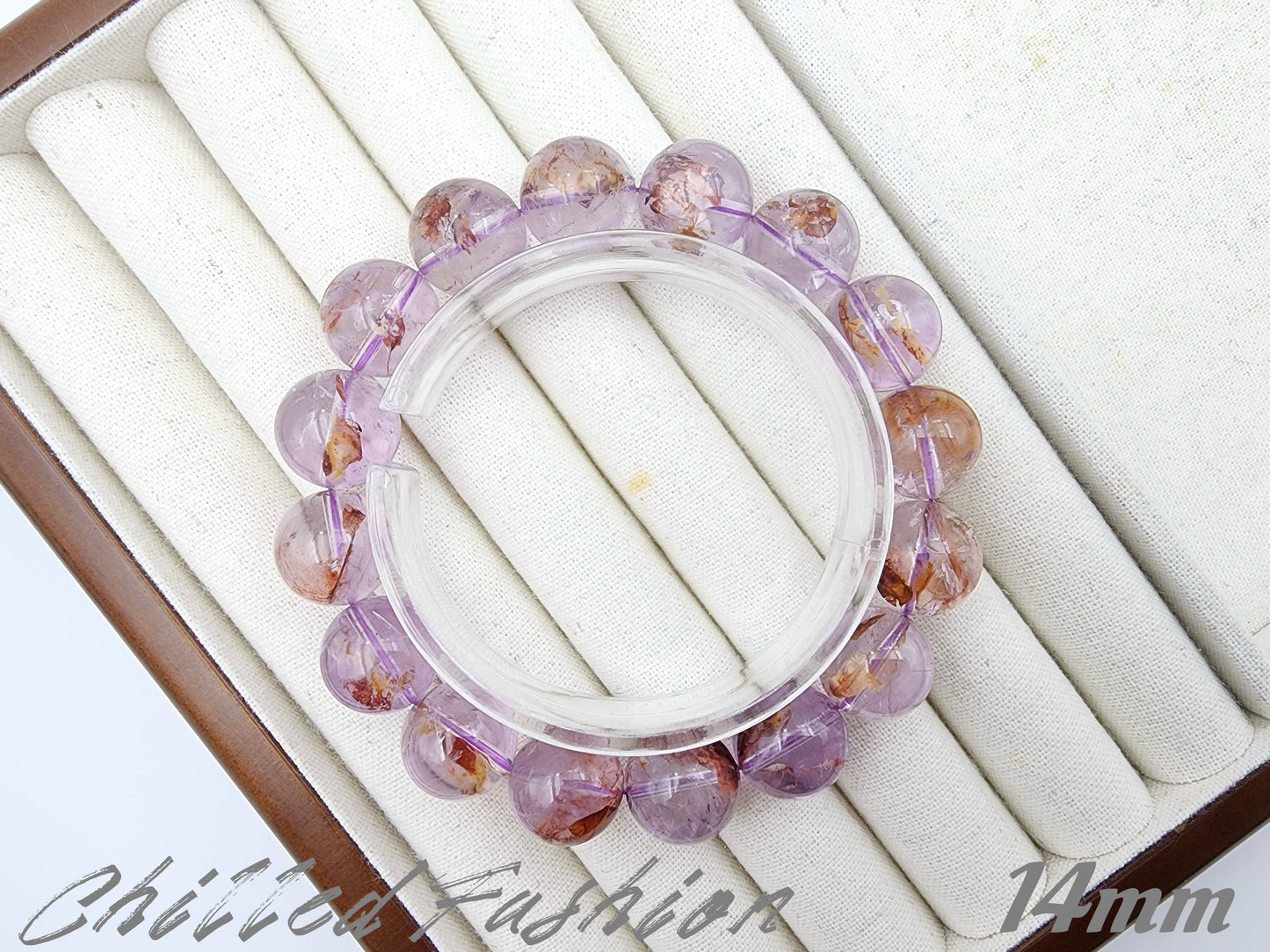 [Bracelet] Hematoid Amethyst Bracelet