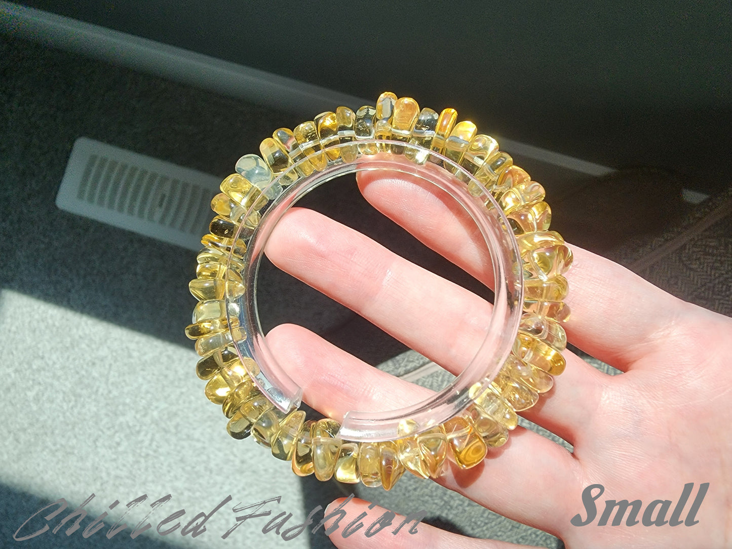 [Bracelet] Citrine Chip Bracelet