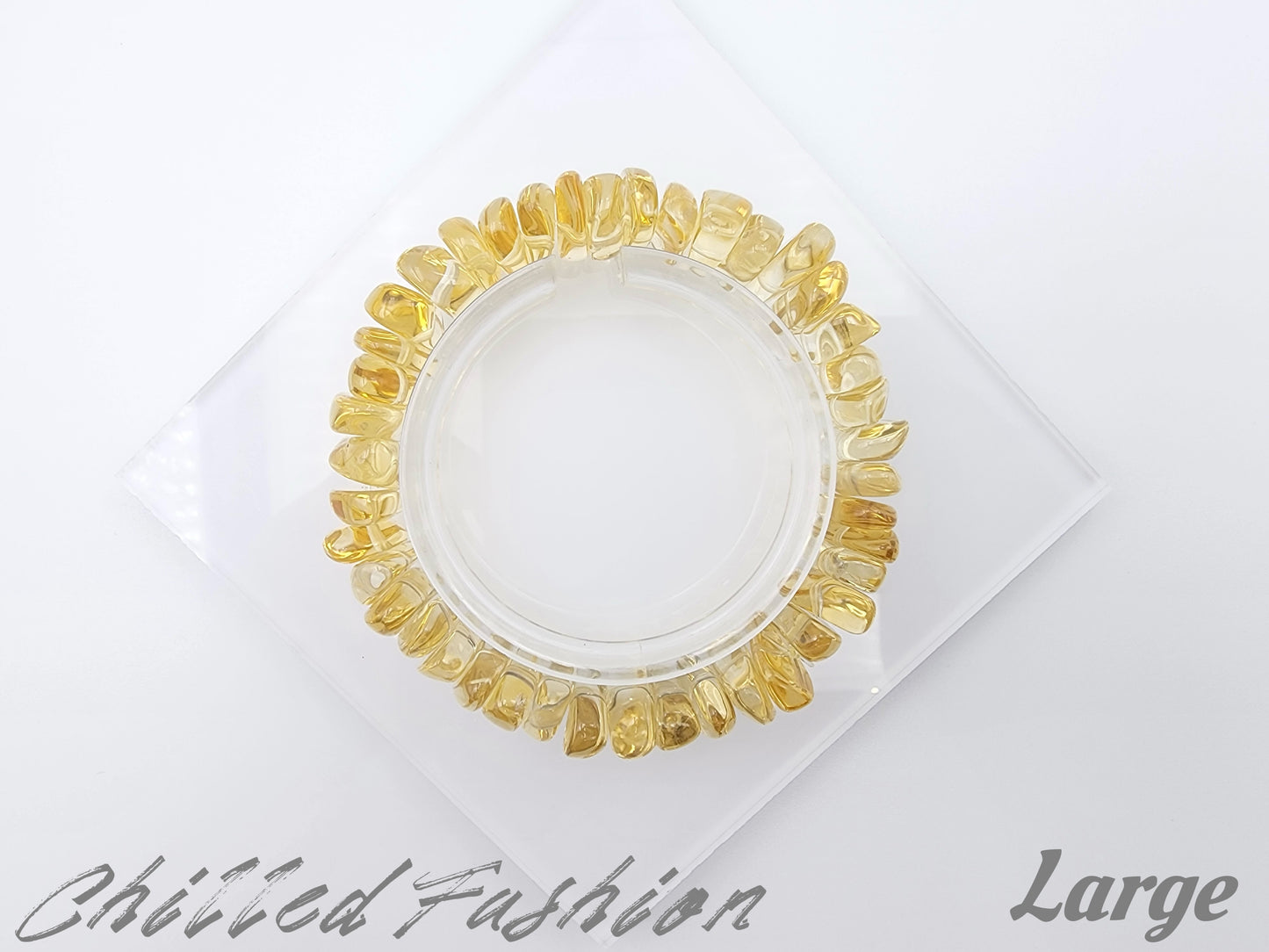[Bracelet] Citrine Chip Bracelet