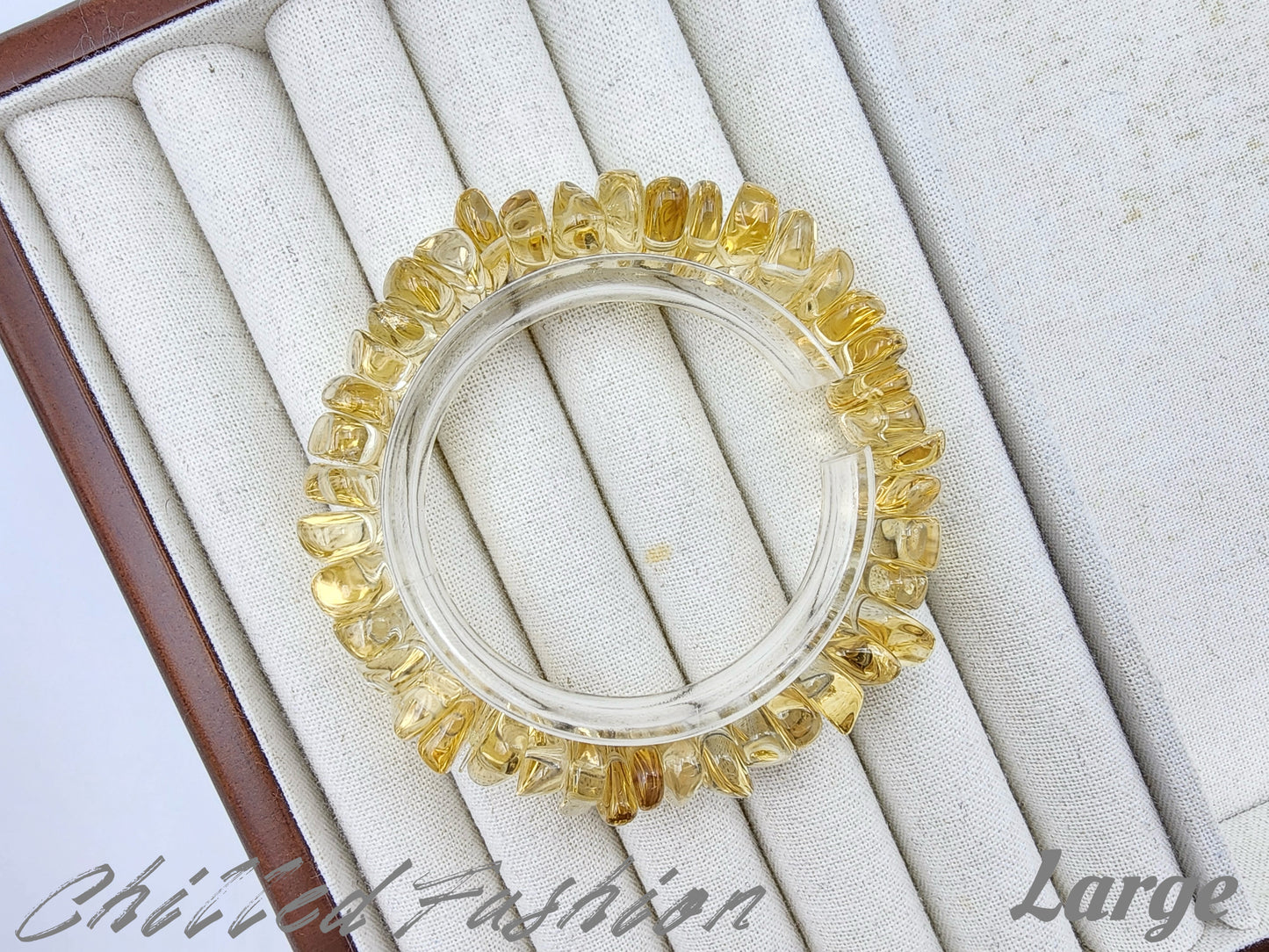 [Bracelet] Citrine Chip Bracelet