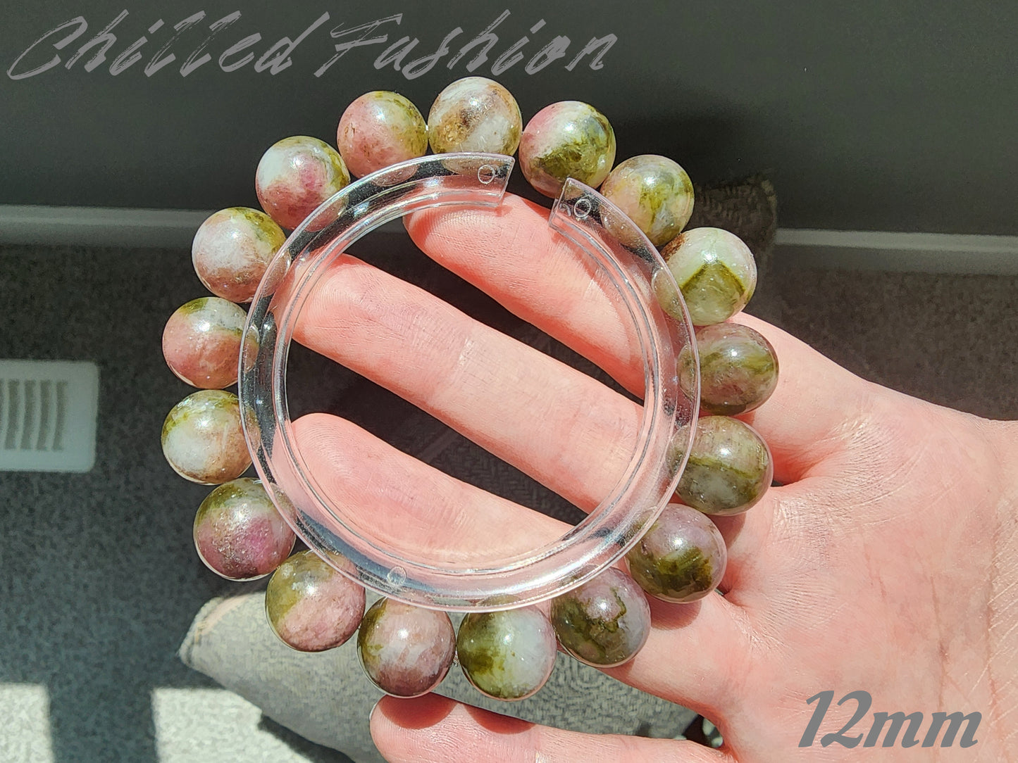 [Bracelet] Watermelon Tourmaline Bracelet