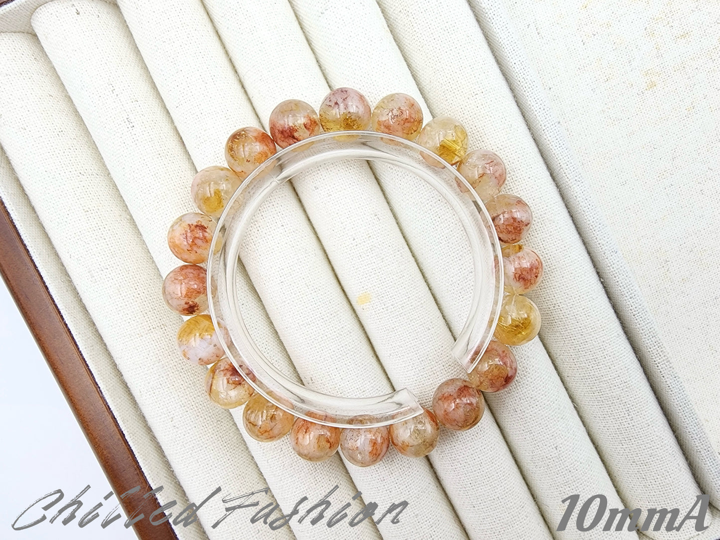 [Bracelet] Hematoid Citrine Bracelet