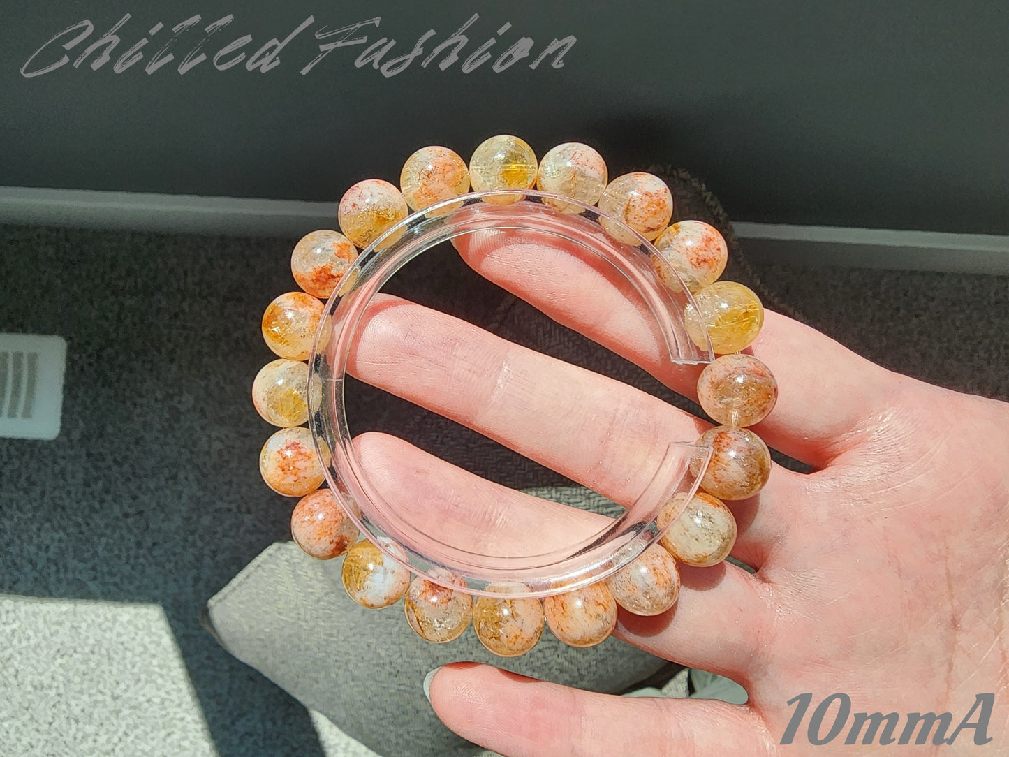 [Bracelet] Hematoid Citrine Bracelet
