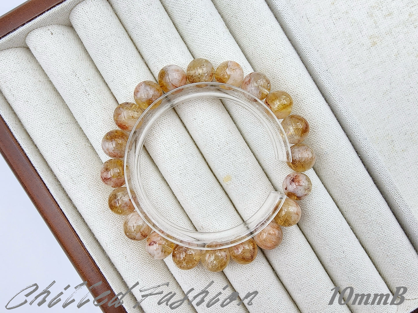 [Bracelet] Hematoid Citrine Bracelet