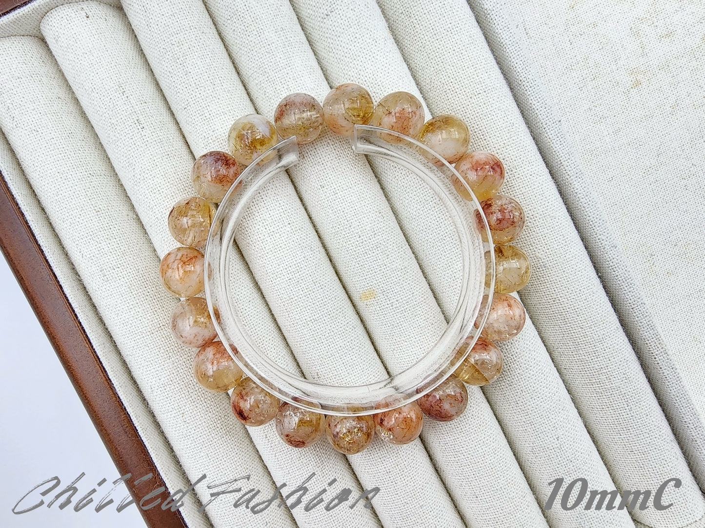 [Bracelet] Hematoid Citrine Bracelet