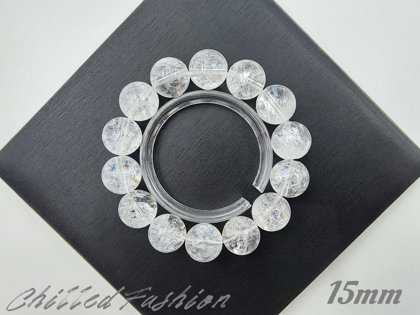 [Bracelet] Ice Spark Quartz Bracelet