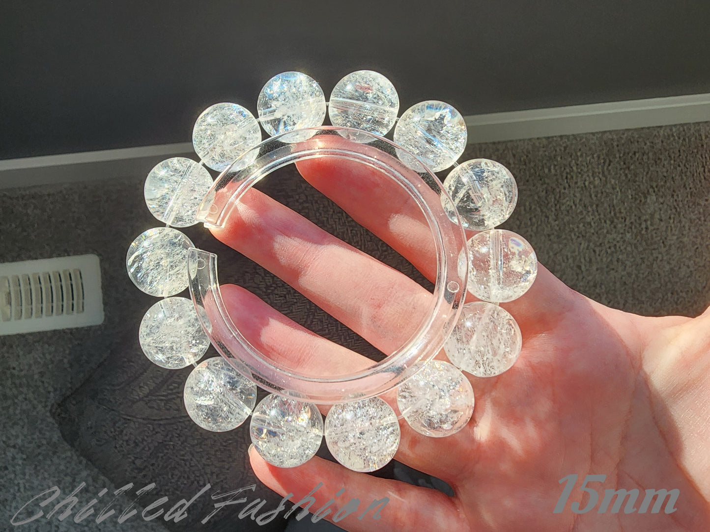 [Bracelet] Ice Spark Quartz Bracelet