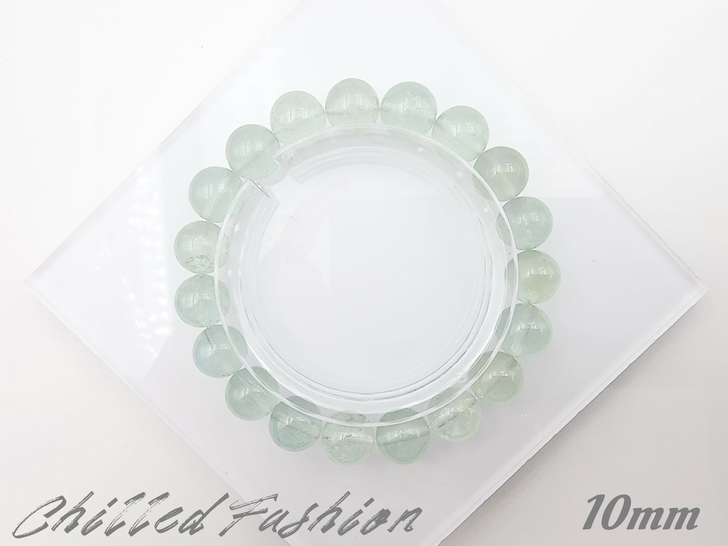 [Bracelet] Green Aquamarine Bracelet