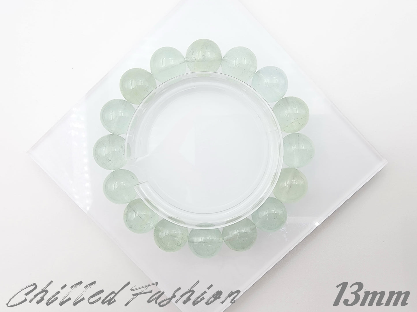 [Bracelet] Green Aquamarine Bracelet