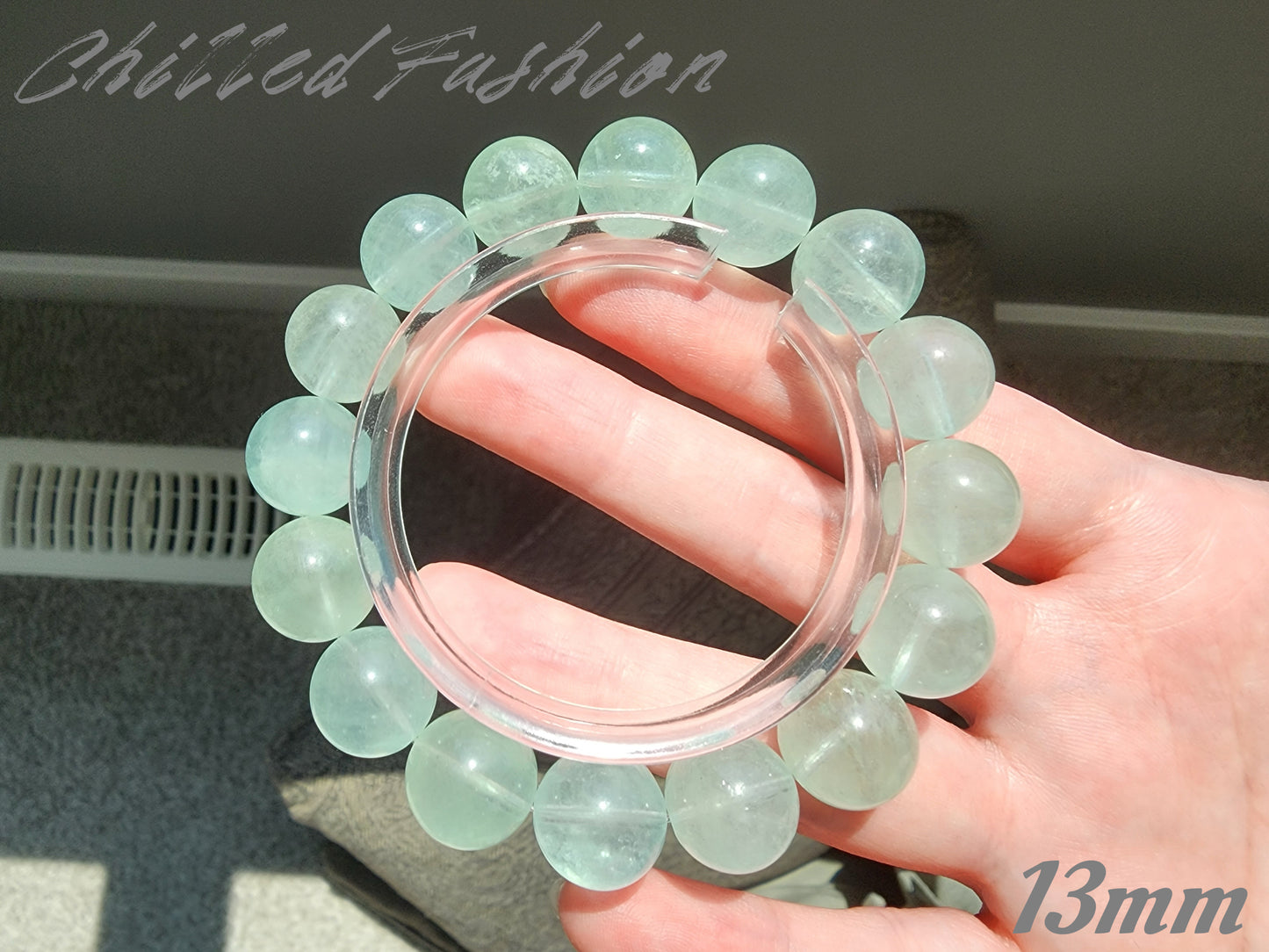 [Bracelet] Green Aquamarine Bracelet