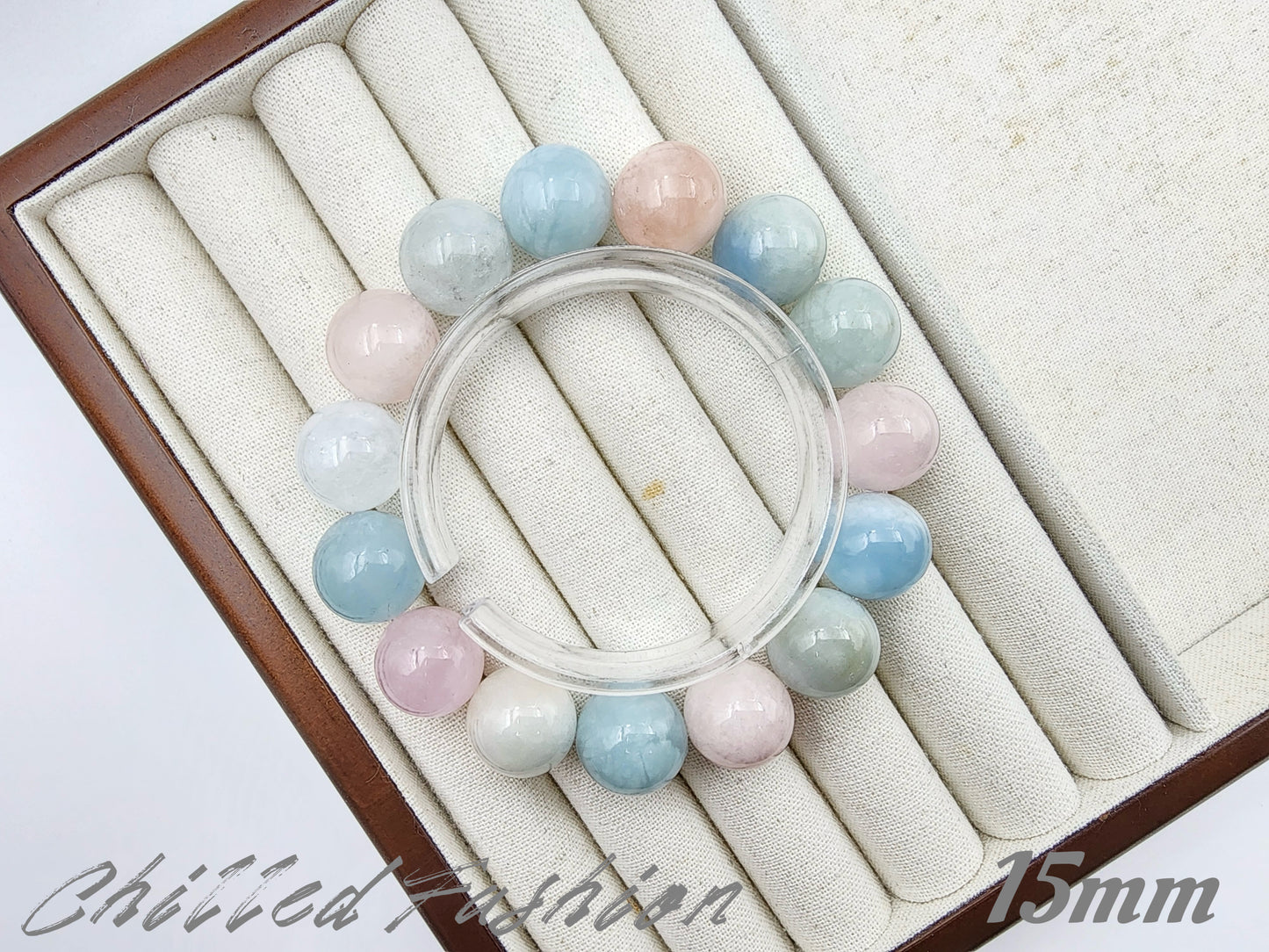 [Bracelet] Pastel Rainbow Morganite Bracelets