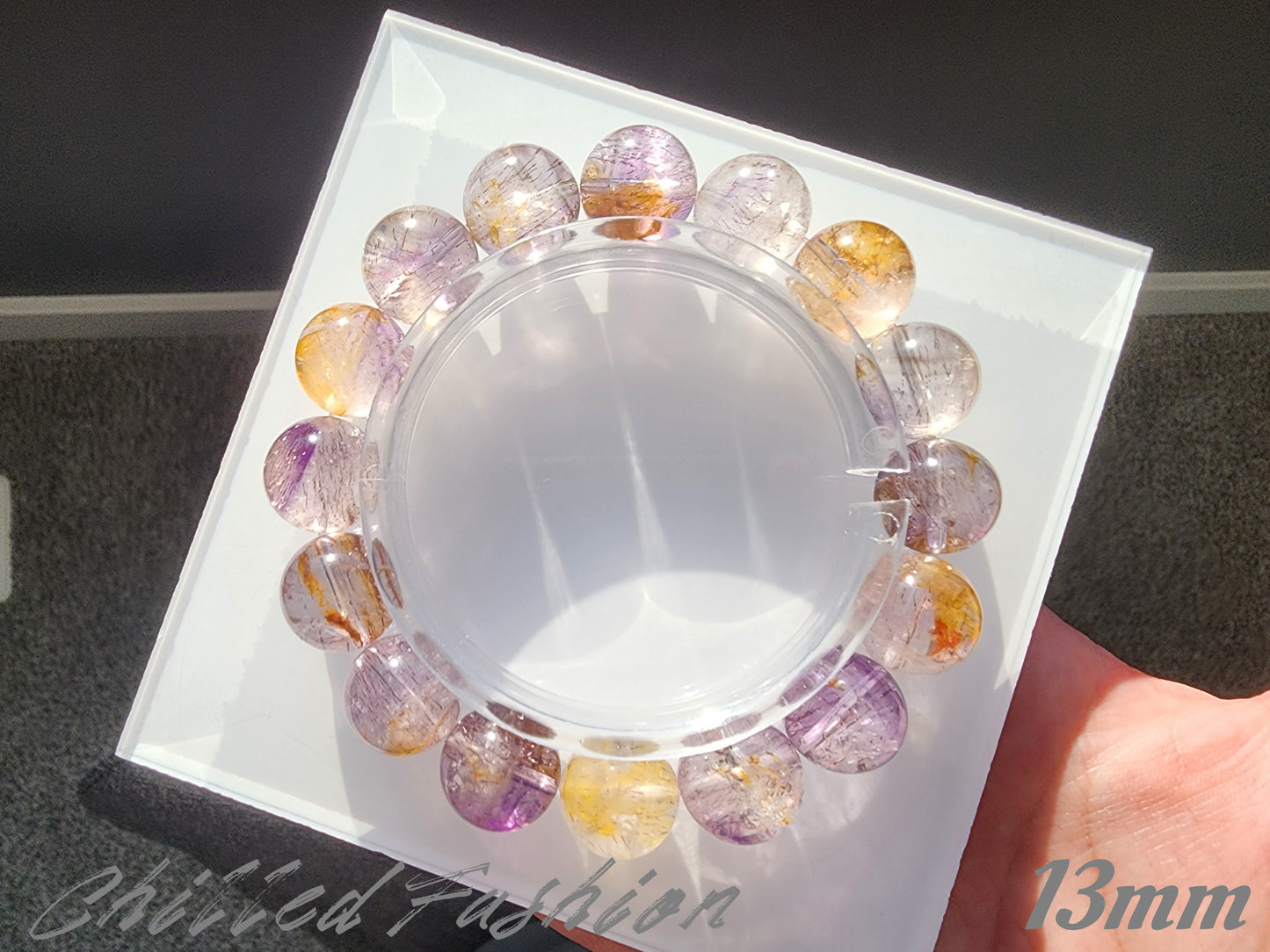 [Bracelet] Koi Purple Super Seven Bracelet