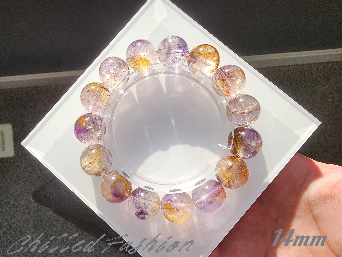 [Bracelet] Koi Purple Super Seven Bracelet