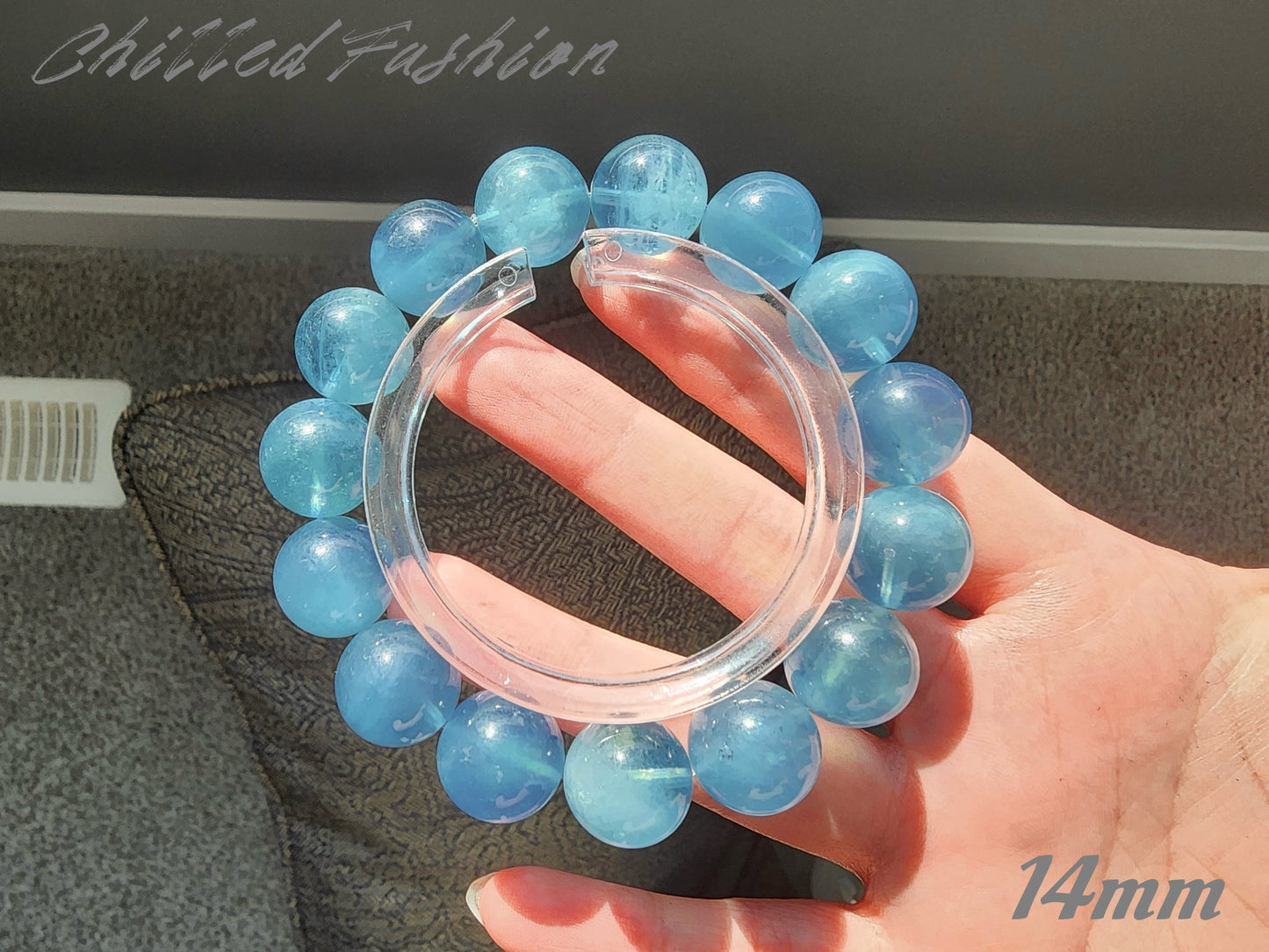 [Bracelet] Devil Blue Aquamarine Bracelet